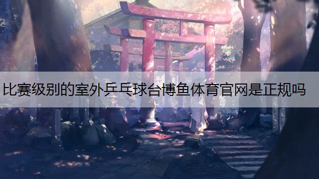 比賽級別的室外乒乓球臺博魚體育官網是正規(guī)嗎