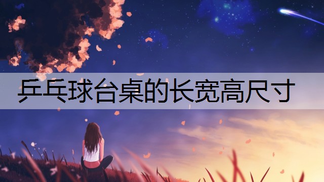 乒乓球臺(tái)桌的長(zhǎng)寬高尺寸