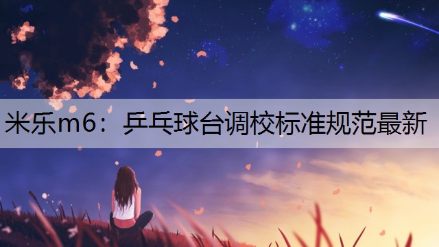 乒乓球臺(tái)調(diào)校標(biāo)準(zhǔn)規(guī)范最新